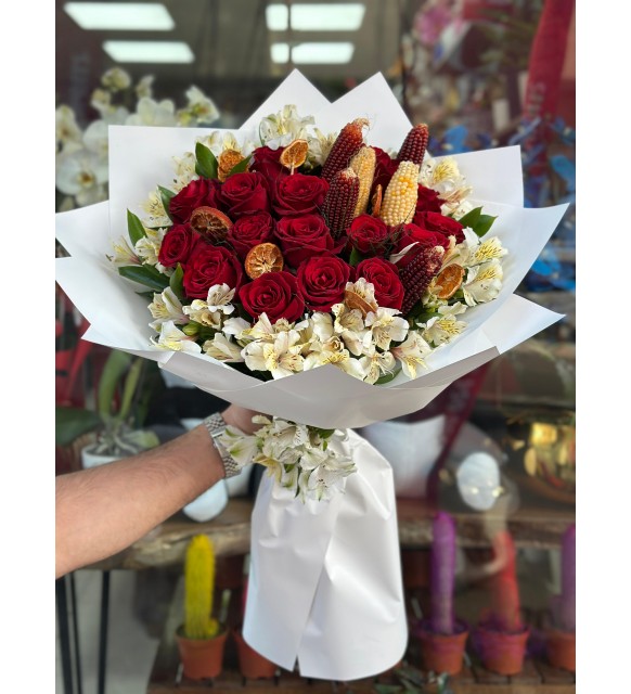 Kırmızı gül vip model